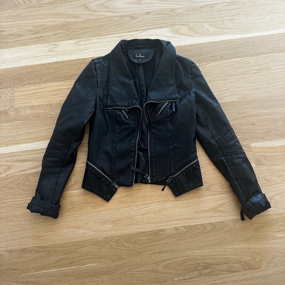 Lulus leather jacket